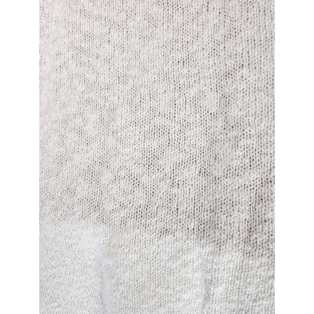 J. Crew Jumper Sweater‎ Women XL Cream Loose Knit Spring Festive Preppy Cottage - Picture 4 of 7